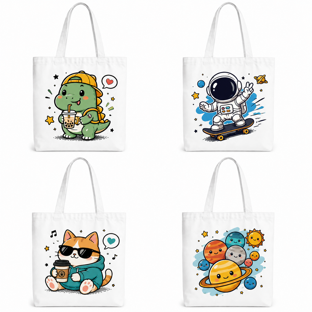 Custom Canvas Tote Bags view 3