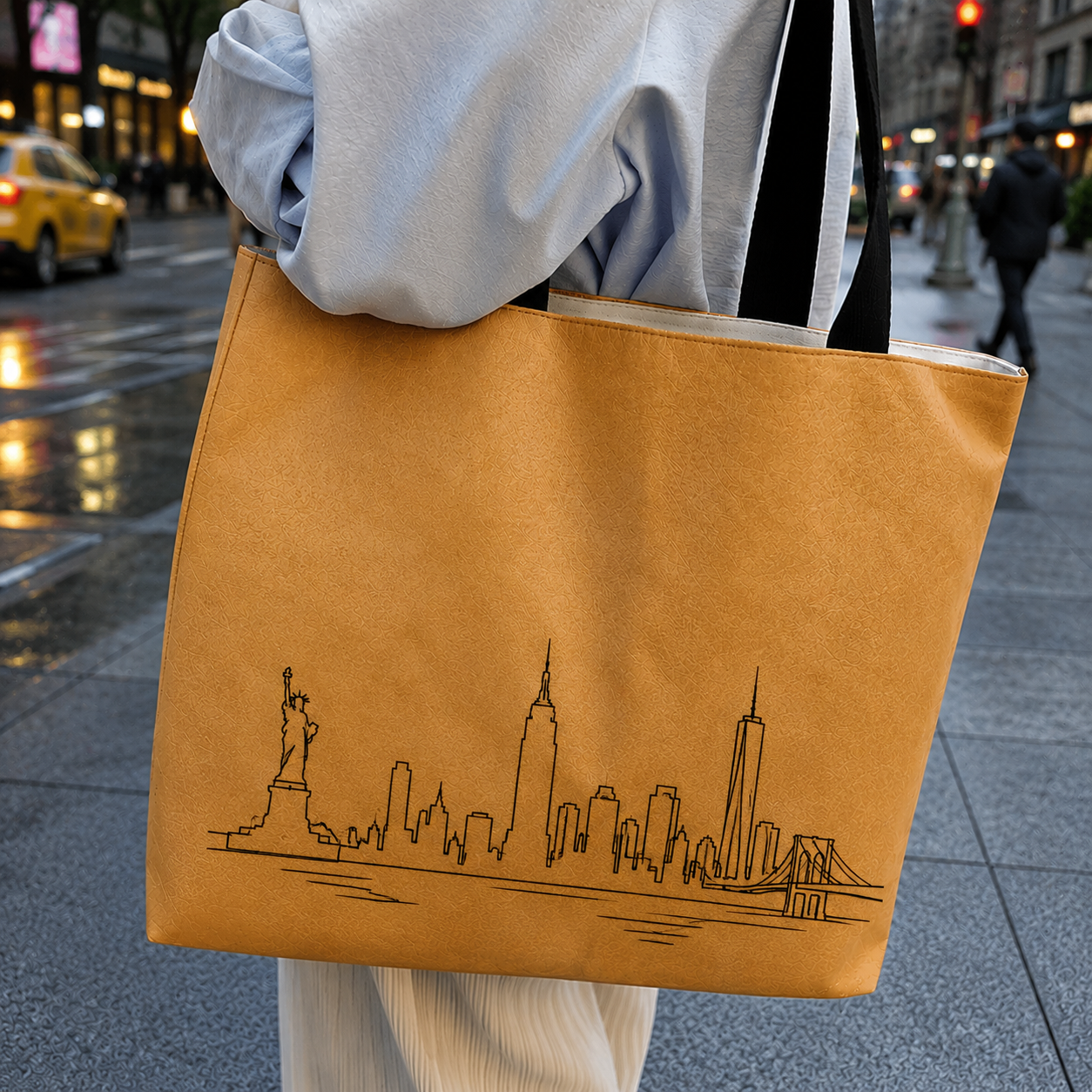 Custom Tyvek Shopping Tote Bags view 4