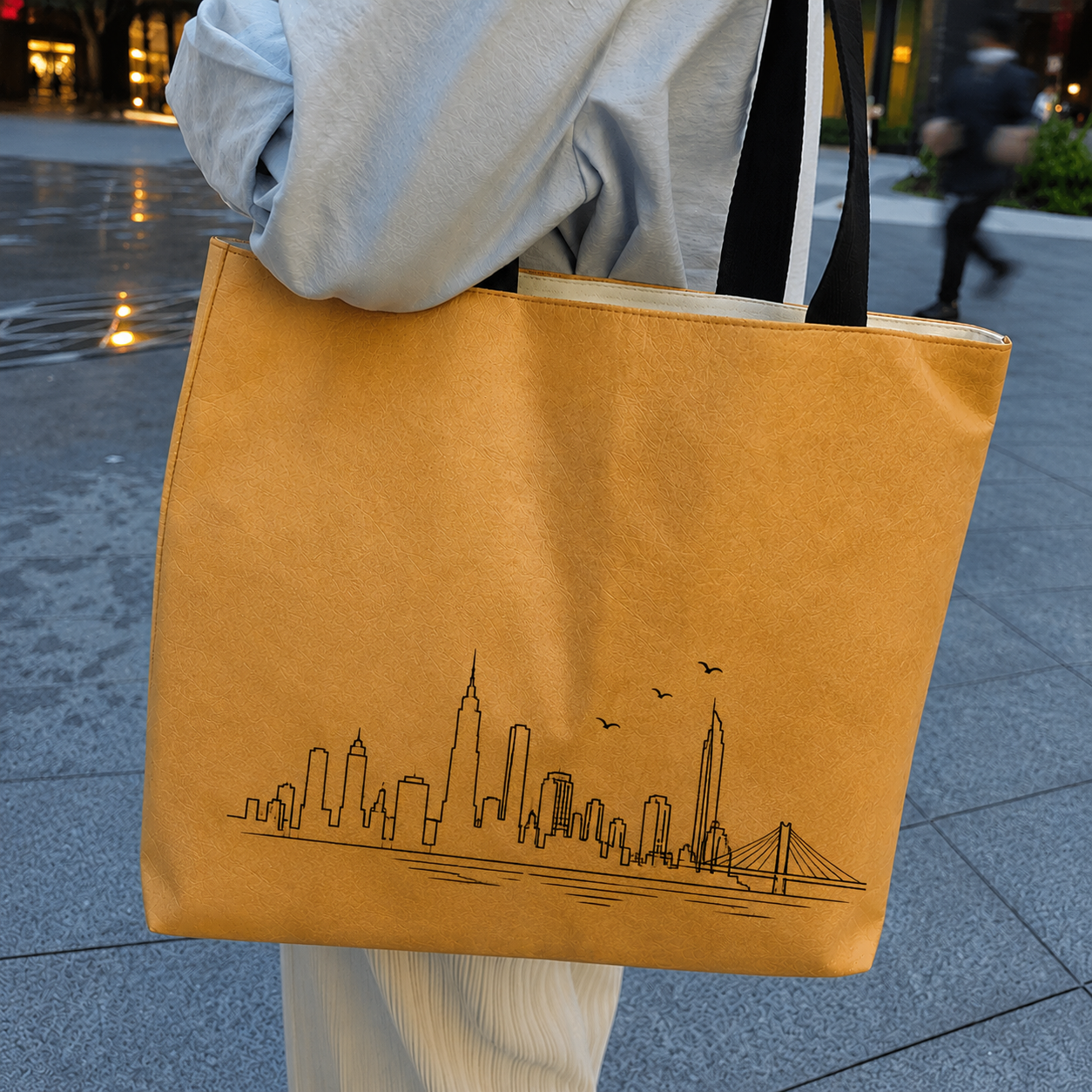 Custom Tyvek Shopping Tote Bags view 5