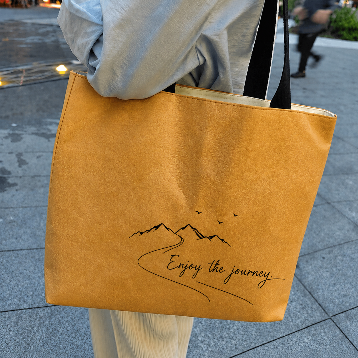 Custom Tyvek Shopping Tote Bags view 6